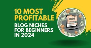 10 Most Profitable Blog Niches - cover
